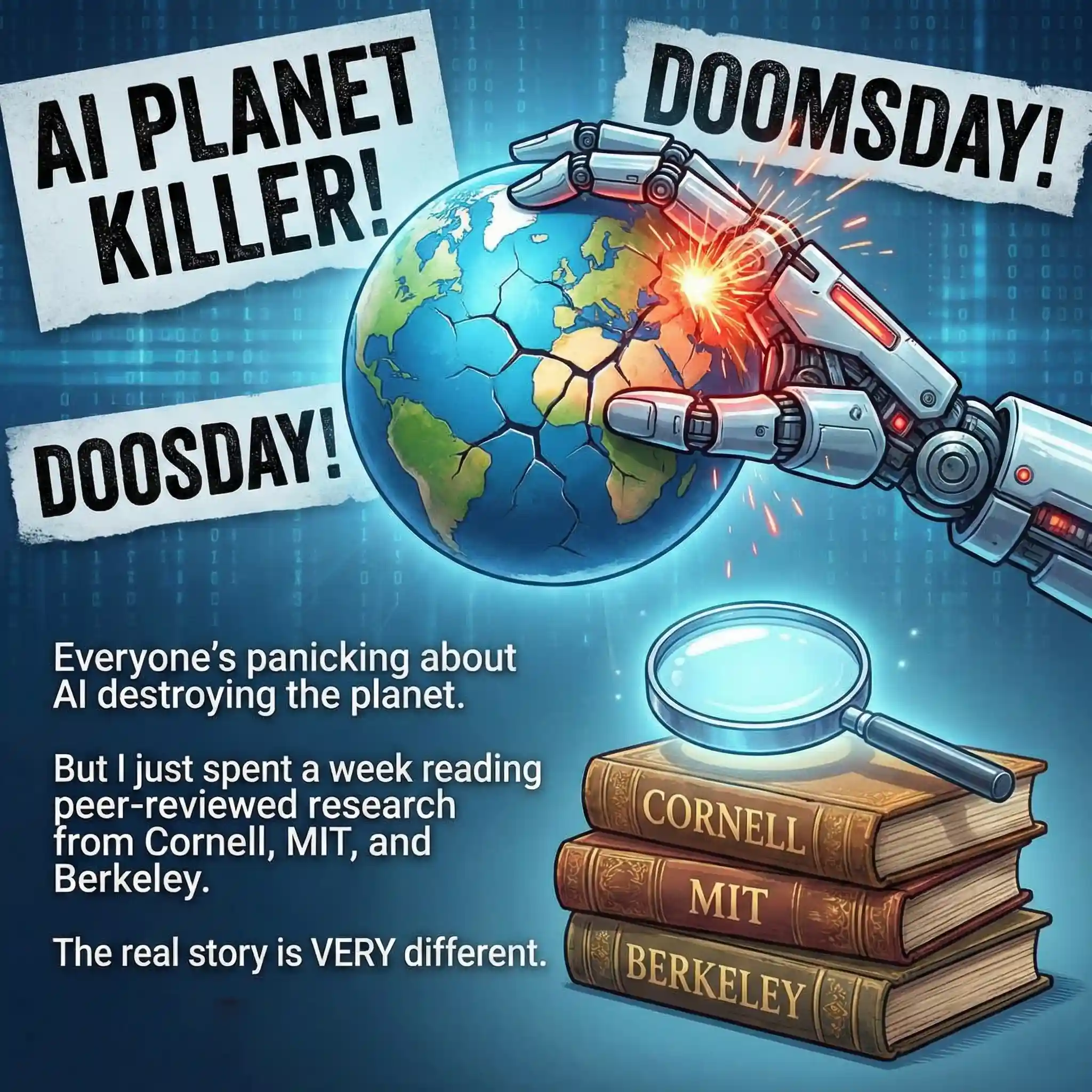 The AI Energy Crisis That Isn't: What the Data Actually Says